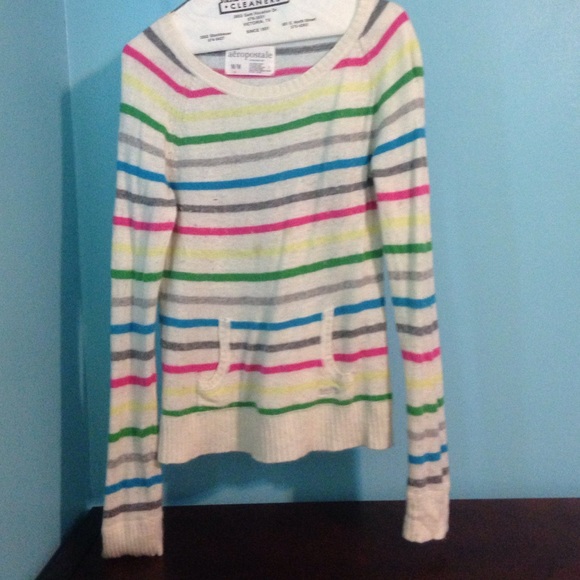 Colorful Striped Sweater