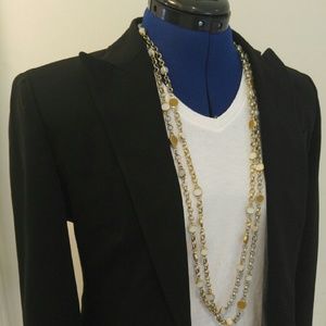 Lauren Lined Black Blazer