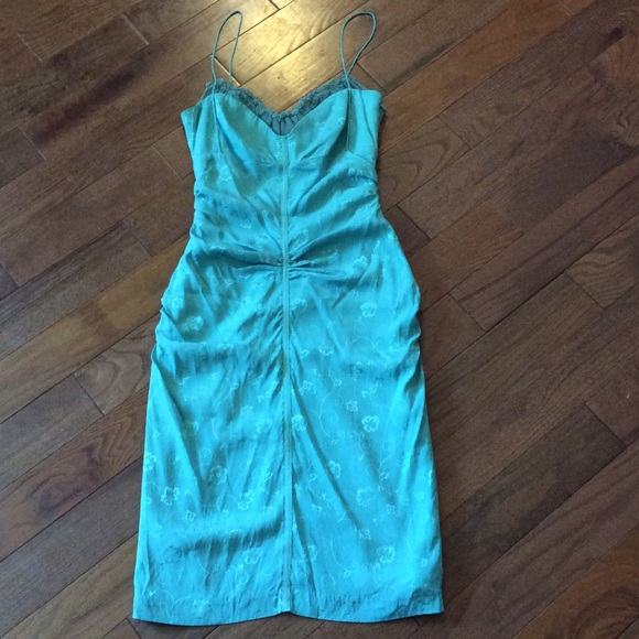 Nicole Miller beautiful blue dress