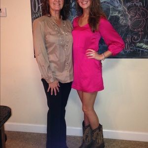 H&M Silky Conscious Collection Pink Dress 💖