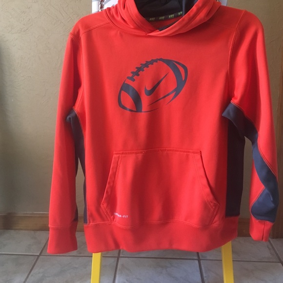 Boys Large 14-16 NIKE football hoodie