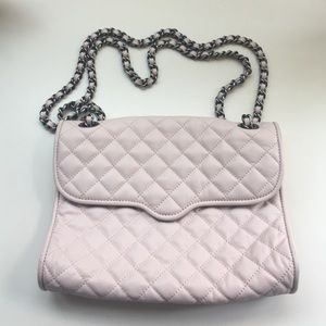 Rebecca Minkoff Light Pink Quilted Affair Handbag