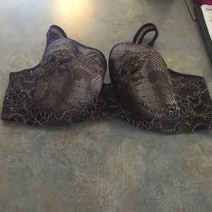 Balconette lace bra