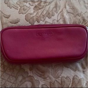 Coach eyeglass case