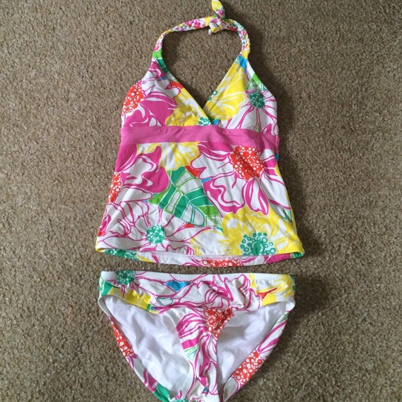 Lily Pulitzer Floral Tankini