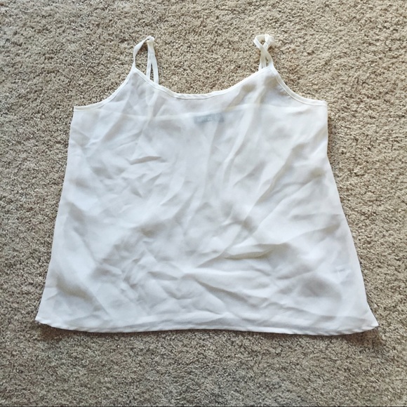 Apt 9 White Sheer Crop Top