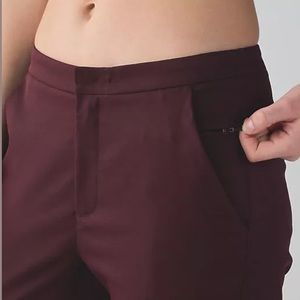 Lululemon &go City Trek Trouser BRDR size 8
