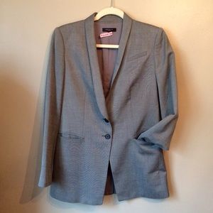 Oversized Gray Ann Taylor Blazer