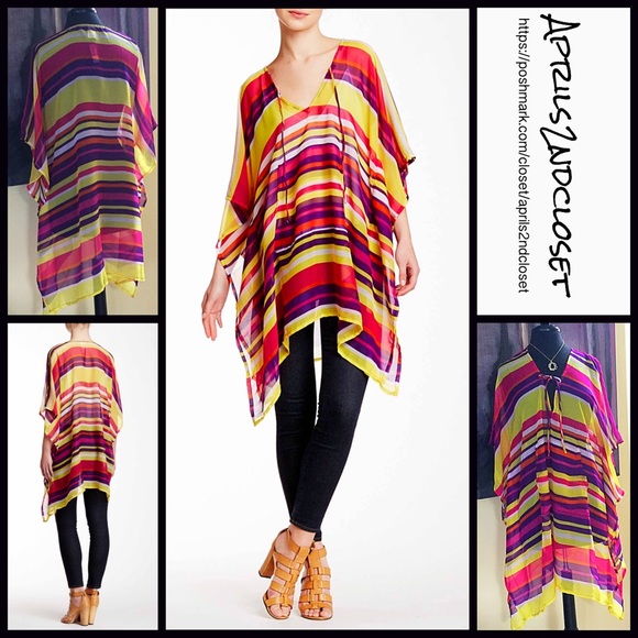Boutique Tops - Poncho Tunic Cape