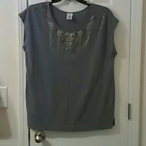 Just my size jeweled top.
