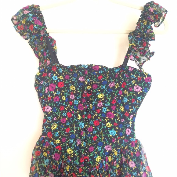 RESERVED Betsey Johnson Floral Dress - Picture 2 of 4