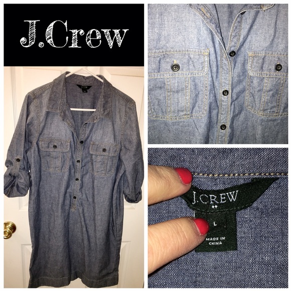 J. Crew Jean Dress