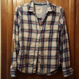 Flannel with cute elbow pads!