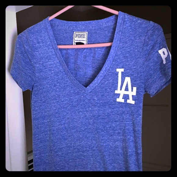 Pink Dodgers Victoria's Secret shirt