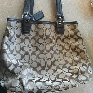 Authentic Coach bucket bag