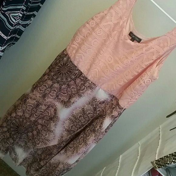 Peachy dress