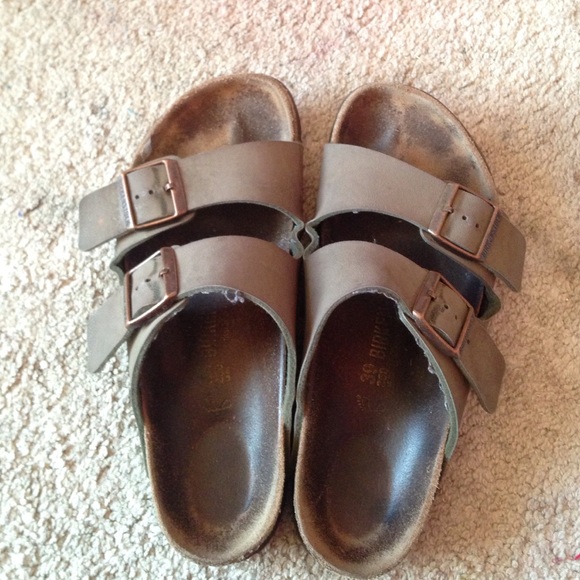 Grey Birkenstocks