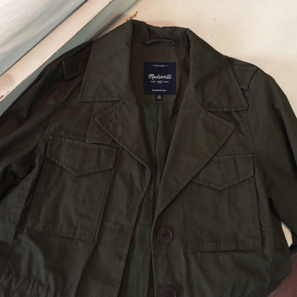 Madewell military style jacket