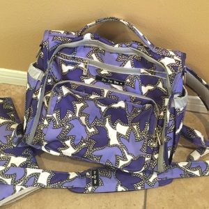 Ju Ju Be Lilac Lace BFF Diaper Bag