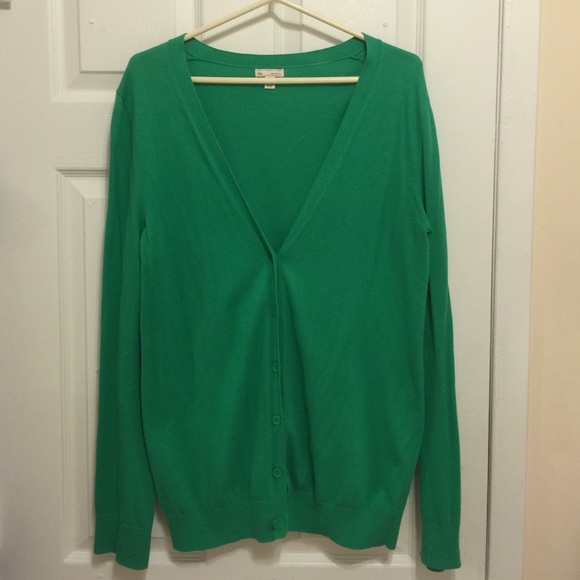 Green Gap Oversized Comfy Sweater