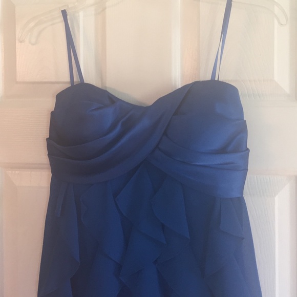 Royal blue Cache dress.