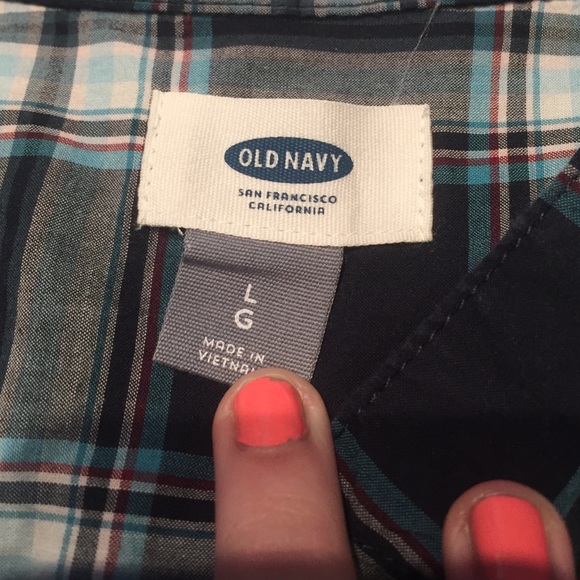 Flannel - Plaid Button Down Shirt - Picture 3 of 3