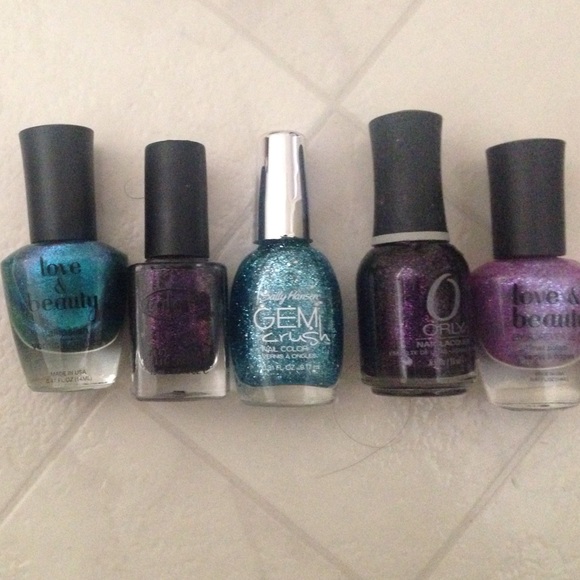 Sparkle Nail Polish Set - Picture 1 of 4