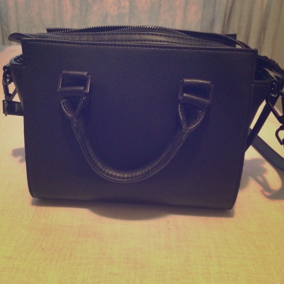 Steve Madden Black Satchel/Crossbody