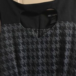 Hot Topic Dresses - Houndstooth Heart Dress Hot Topic Dresses - Houndstooth Heart Dress