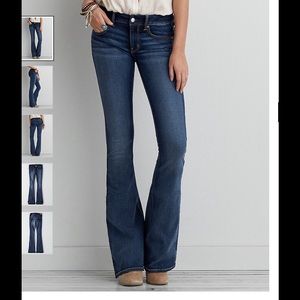 Boho artist low rise Jean