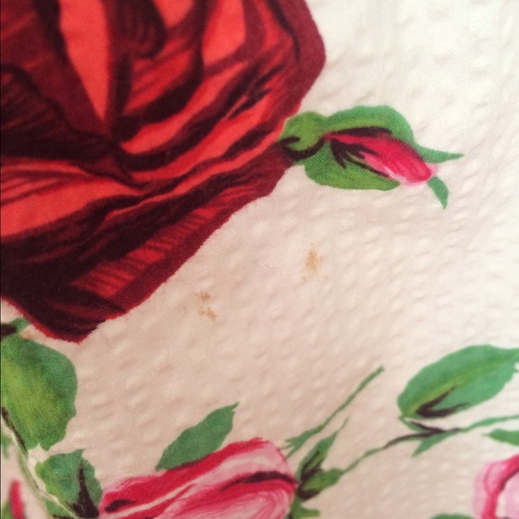 RESERVED Betsey Johnson red Ross zipper back dress - Picture 4 of 4