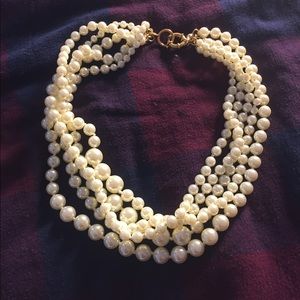 JCrew Factory statement pearl necklace