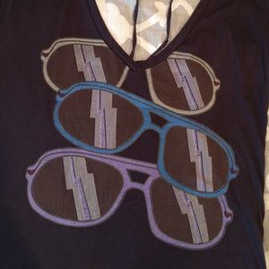 80s backless sunglasses Drifter mini dress