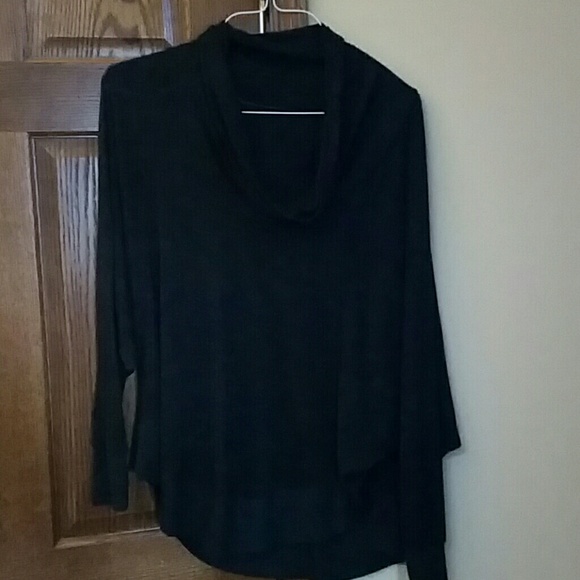 Cute cowl neck lightweight sweater