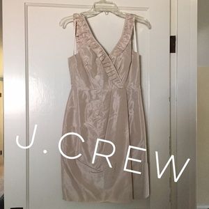 NWT J.Crew 2 Petite Silk Champagne Dress