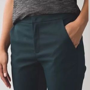 Lululemon &go City Trek Trouser DKFL size 8