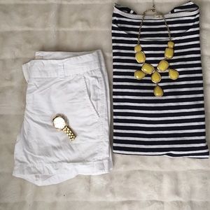 Adorable yellow statement necklace.