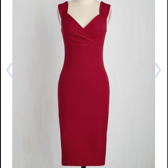 ModCloth Dresses & Skirts - Modcloth Red dress.