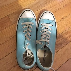 baby blue converse sneakers