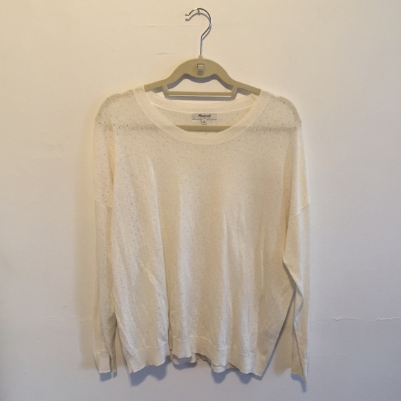 Madewell lightweight sweater - somewhat sheer
