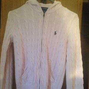 Polo sweater jacket