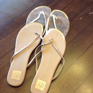 DV dolce flip flops 2 pairs