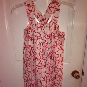 Love Therapy by Elio Fiorucci letter dress