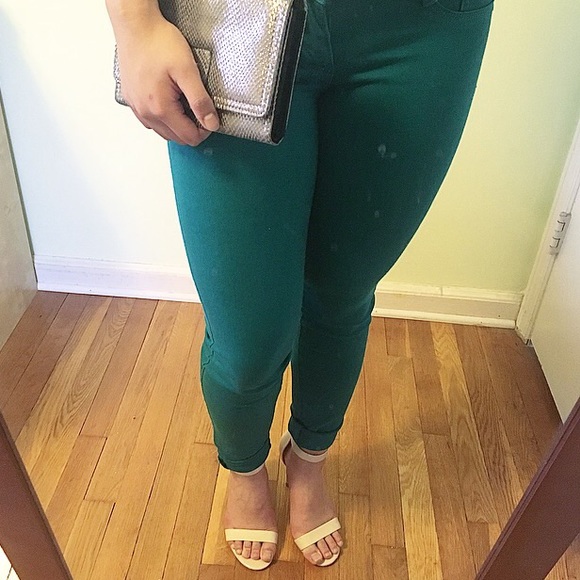 Turquoise Pants