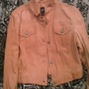 Gap leather jacket