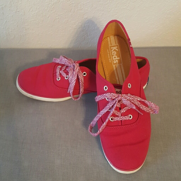 Cherry Red Champion Keds