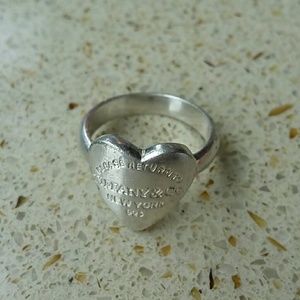 Heart Tag Ring Stamped 'Return to Tiffany & Co' NY