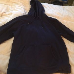 Navy blue hoodie