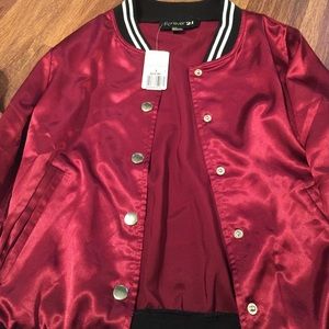 New with tags, forever 21 bomber jacket