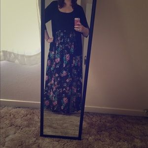 Torrid floral maxi dress